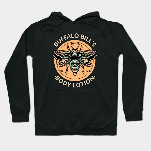 Buffalo Bill's Body Lotion Hoodie by Faeyza Creative Design